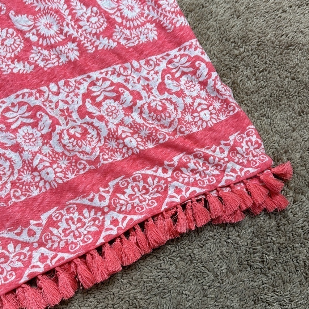 NWT Tommy Bahama Paisley Palace Linnea Poncho, Tutti Frutti - Picture 5 of 14